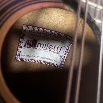 Miletti Mandolin Made In Napoli-Italy 2016 image 4