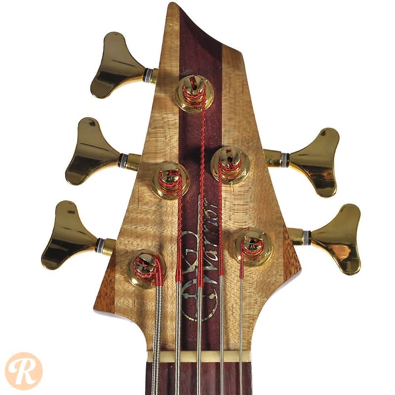 Warrior Signature 5 String Bass Natural image 9