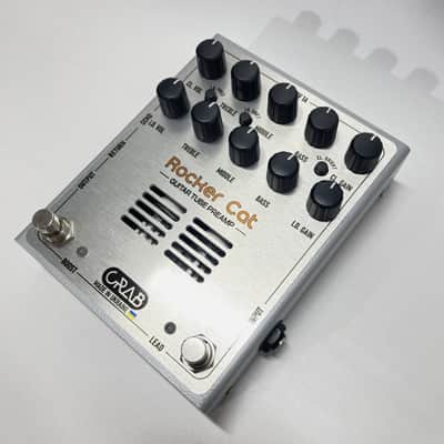 Crab Guitar Effects Rocker Cat Preamp Orange Amp in a box High gain lead Metal Distorion Overdrive Pedal Blues Rock Drive EQ image 3