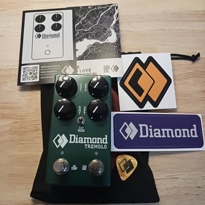 Diamond Pedals Tremolo Optical Tremolo & Chopper - Surf Green | Reverb