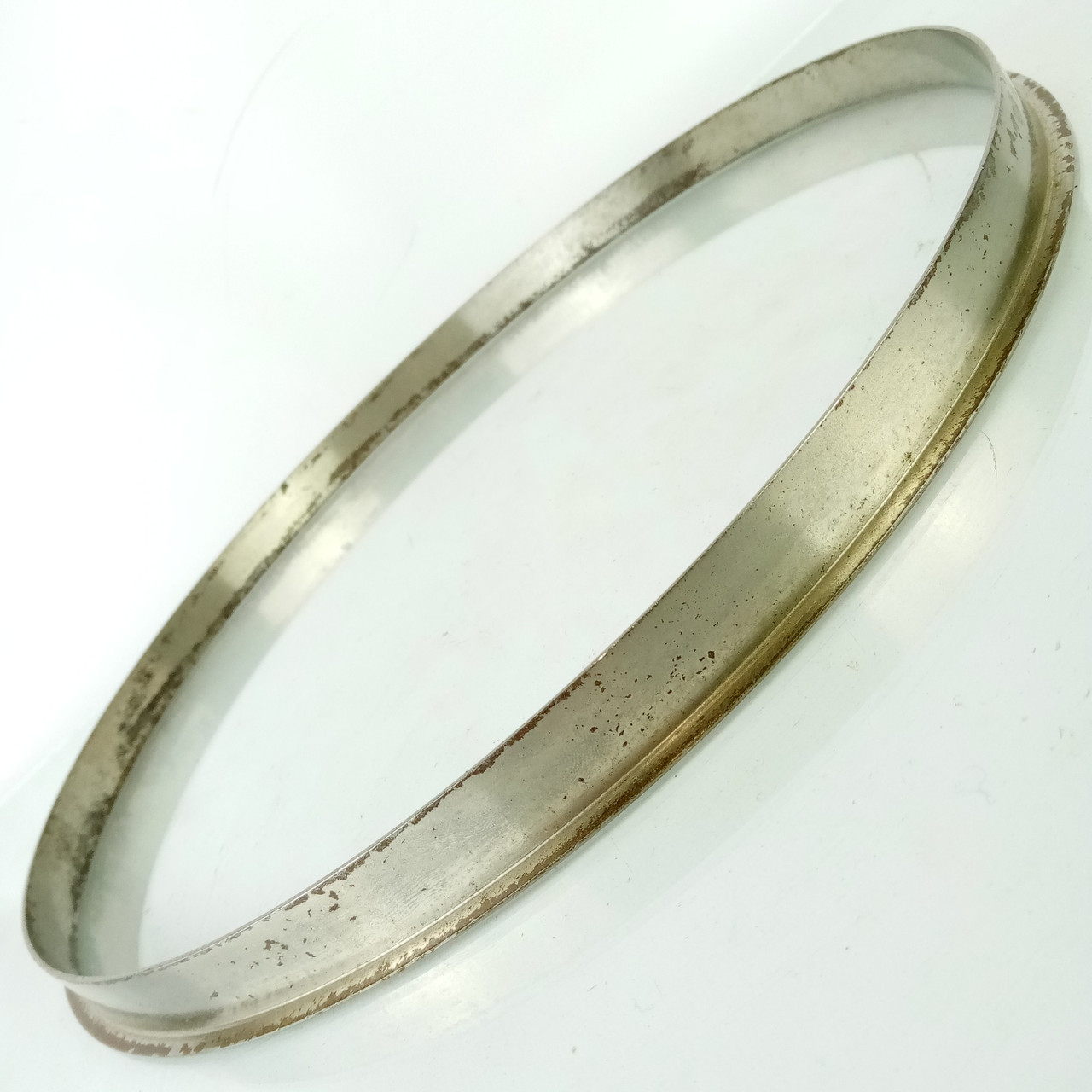 Kent 14" Batter Single-Flange Stick-Chopper Nickel-Steel Snare Drum Rim/Hoop Tom — main photograph