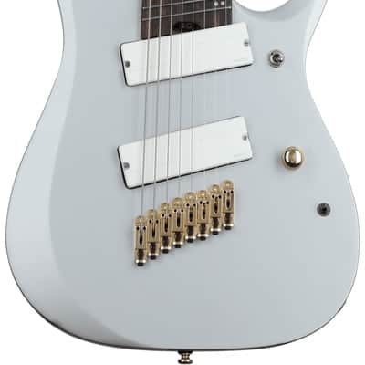 Ibanez Axe Design Lab RGDMS8 Multi-scale 8-string Electric Guitar - Classic Silver Matte image 2