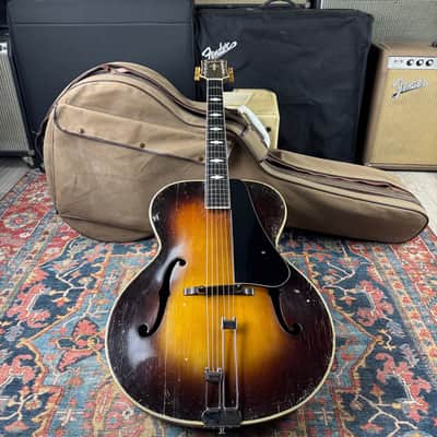 1945 Epiphone Triumph Archtop Acoustic Solid Woods Made in NY USA- Refret image 4
