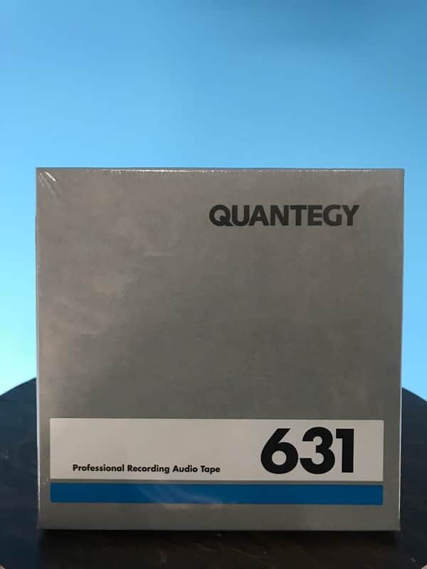 Quantegy 631 1/4" x 600' on a 5" Plastic Reel/ Boxed New image 1