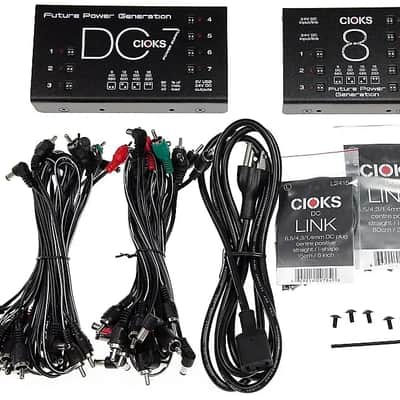 CIOKS SuperPower Bundle DC7+8+2GRIP(WATCHLIST OFFER) GRIP=Brackets For Mounting To Pedaltrain Pedalboards! image 4