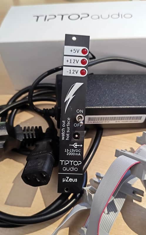 Tiptop Audio uZeus + Bus Adapter - Negro image 1