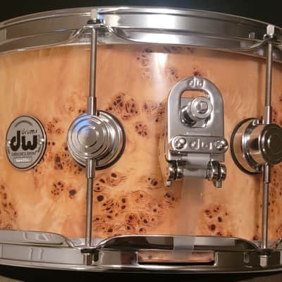DW 7x13 Collector's Maple VLT Mapa Burl Snare Drum - SO#1119665 image 6