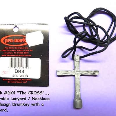 Immagine Promark Dk4 Drum Key The Cross Wearable Drum Key - 2