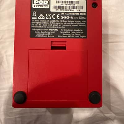 Line 6 POD Express 2024 - Present - Red / Black image 2