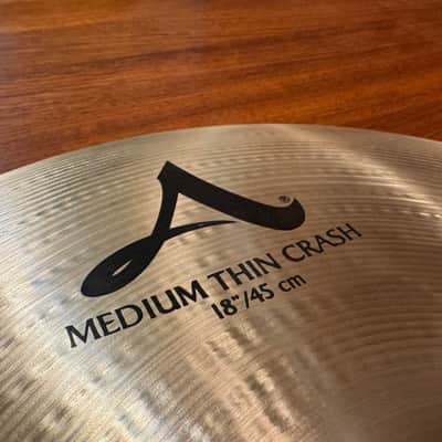 Zildjian 18" A Series Medium Thin Crash Cymbal 2013 - Present - Traditional image 6