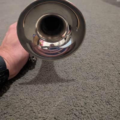 Yamaha YTR-6810S Professional Bb/A Piccolo Trumpet 2010s - Silver-Plated image 4