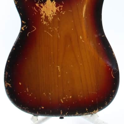 1976 Fender Precision Bass fretless sunburst image 6