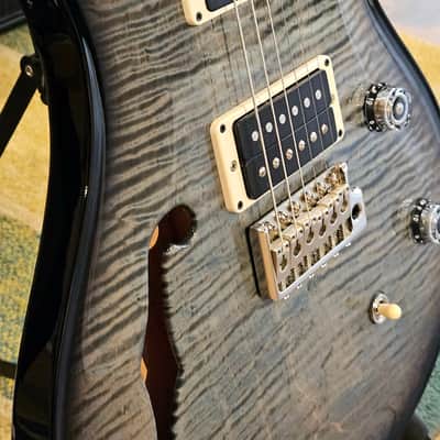 PRS CE 24 Semi-Hollow 2025 Faded Blue Smokeburst image 5