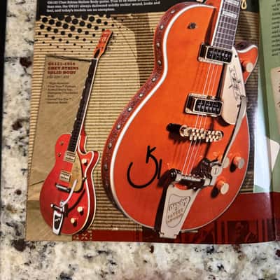 Gretsch Chet Atkins Catalog 2007 6120 6119 6122 country gentlemen Tennessean 6121 Tennessee Rose image 9