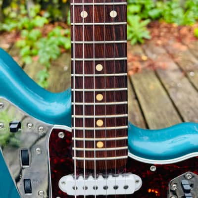 Fender Vintera '60s Jaguar with Pau Ferro Fretboard 2019 - 2023 - Ocean Turquoise image 4