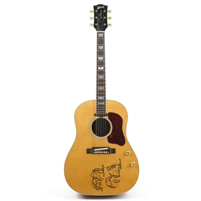 2010 Gibson JL- 160 “Bed In” Tribute Museum Model Signed by Yoko Owned by Josh Rand image 1