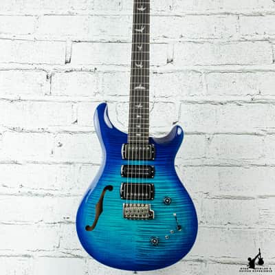 PRS SE Special Semi-Hollow Lake Blue w/ bag (#8763) image 3