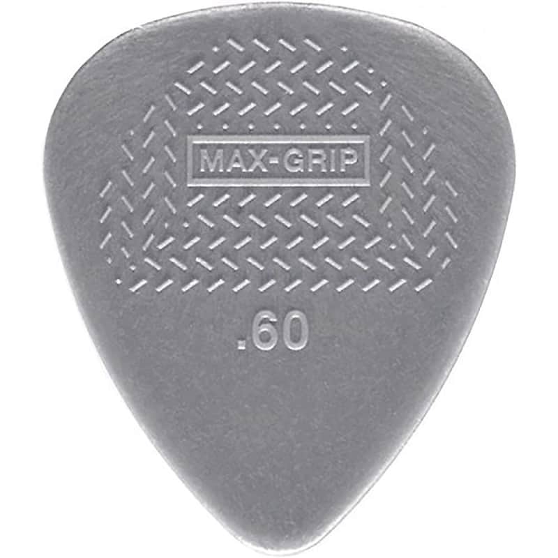 Dunlop 449P60 Nylon Max-Grip Standard .60mm Guitar Picks (12-Pack) image 1