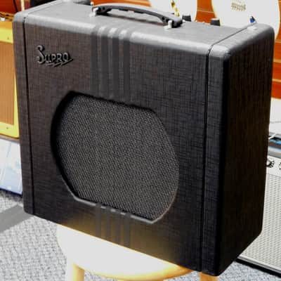 2023 Supro Delta King 12 1822RBB 15 Watt 1x12 Tube Combo Amp w/ Reverb! Black w/ Black Stripes! VERY NICE!!! image 3