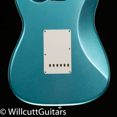 Fender Custom Shop 1968 Stratocaster DLX Closet Classic Aged Teal Green Metallic (188) image 4