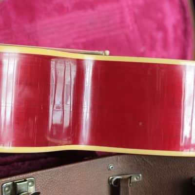 Gibson Starburst Studio centennial 1994  - Cherry red image 8