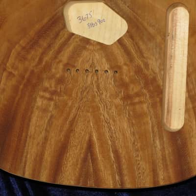 Acacia Koa Top \ Aged Pine Tele Style Body 3lbs 9oz #3675  *IMPORT CHARGES INCLUDED image 3