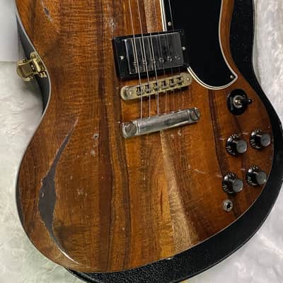 NEW! Gibson CS Custom Shop SG Custom Figured KOA - Murphy Lab Heavy Aging - Authorized Dealer - 7.5 lbs - G07385 image 7