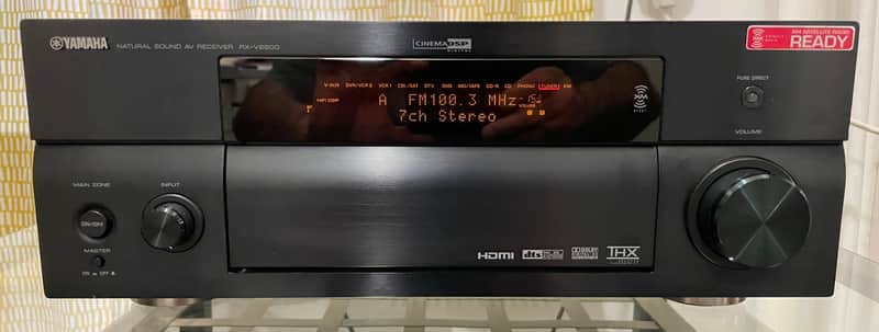 Yamaha RX-V2600 THX Select2-Certified Receiver - 130 Watts x 7 Channels image 1