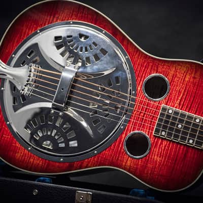 National Scheerhorn Figured Maple Roundneck 2019 image 6