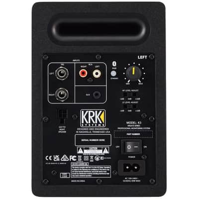 KRK K3-NA Kreate 3" Studio Desktop Reference Speakers Monitors Pair image 3