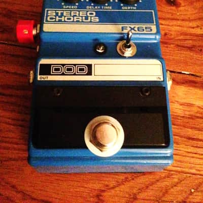 MODIFIED DOD FX 65 analog chorus vibrato synth pedal true bypass from subtle to madness ghostface image 5