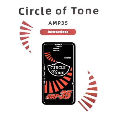 Circle of Tone AMP 35 Guitar Effect Pedal Digital Modern Micro Power Amplifier image 2