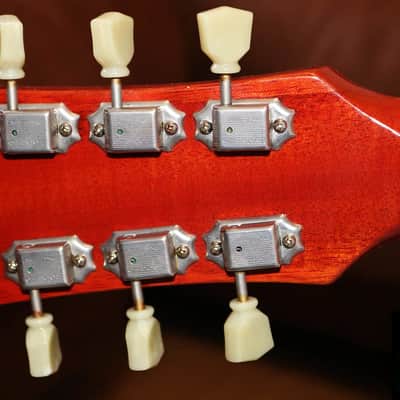2007 Gibson Custom Shop Les Paul 1958 Reissue Aged Chambered body with OHSC / Video Tour image 9