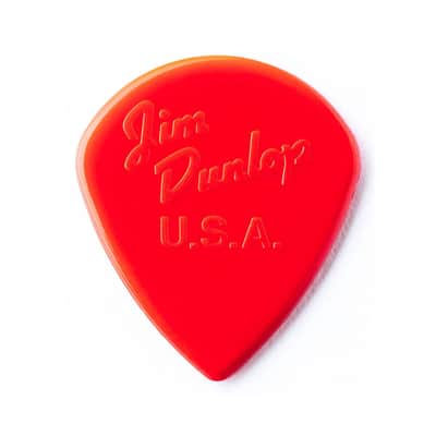 Jim Dunlop Nylon Jazz III 1.38 mm Picks (Red, Pack of 6) image 3