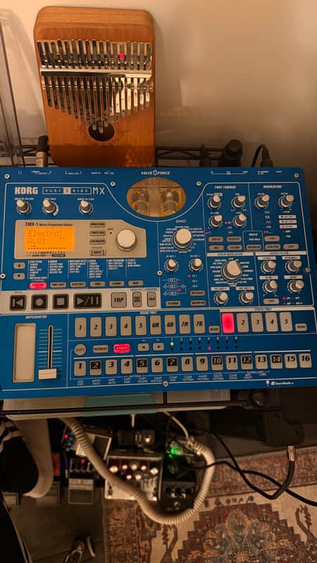 Korg Electribe EMX-1 Blue 2000s | Reverb