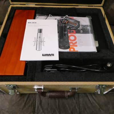 Warm Audio WA-CX12 Multipattern Large Diaphragm Condenser Microphone 2022 - Present - Nickel image 2