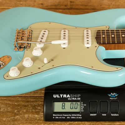 Fender Custom Shop 61 Strat - NOS Daphne Blue image 10