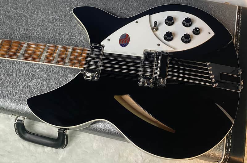NEW! Rickenbacker 360/12C63 C Series 12-String Electric Guitar Jet Glo - Authorized Dealer - In-Stock! 8.2lbs - G06939 image 1