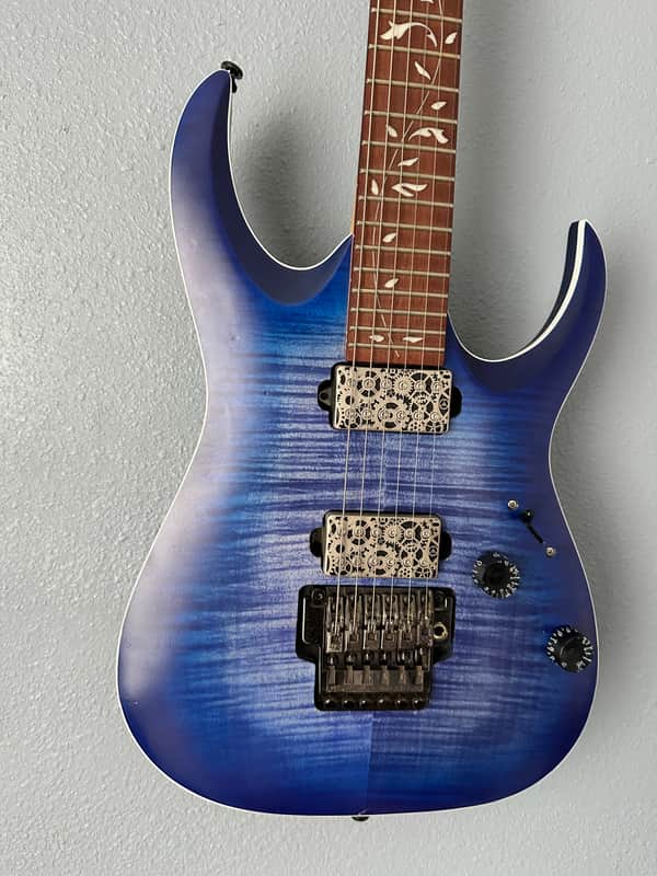 Ibanez RGA super Strat vine Inlayed Jem Jr neck LoPro Edge Gravity Storm DiMarzios image 1