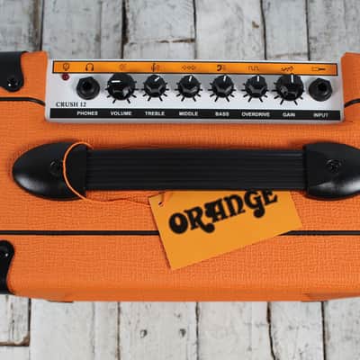 Orange CRUSH 12 Electric Guitar Combo Amplifier 12 Watt Solid State Amp image 3