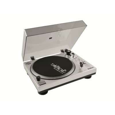 Omnitronic BD-1350 Belt Drive DJ Turntable (silver) image 2