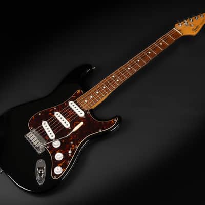 1990 Fender American Standard Stratocaster RW - Black | USA Vintage Rosewood Fretboard Kinman Blues Noiseless Pickups PLEK | OHSC image 5
