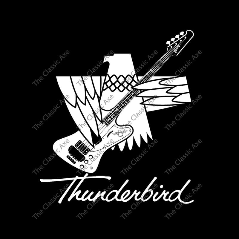 Thunderbird Bass Tribute T-Shirt Brand New L-XL-2X image 1