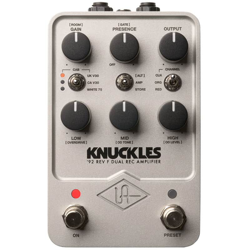 Universal Audio Knuckles '92 Dual Rec Amplifier Pedal image 1