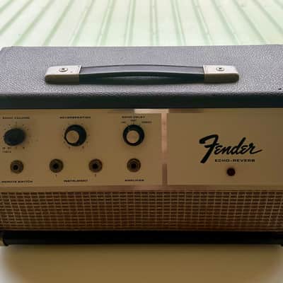 1967 Fender Echo Reverb Vintage Adineko Oil Can Delay by Tel-Ray – Clean 100% All Original TelRay Variable Analog Delay Effects FX Pedal Unit image 3