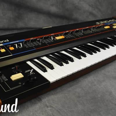 Roland Juno-60 61-Key Polyphonic Synthesizer 1982 - 1984 - Black