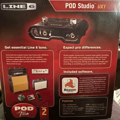 Line 6 POD Studio UX1 USB Interface v2 NOS!! | Reverb