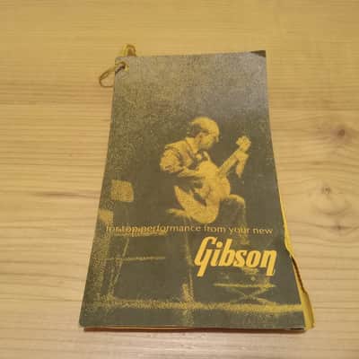 Vintage 1964 Gibson C-0 Classical Guitar Hang Tag! Rare, Original Case Candy, Paperwork! image 1