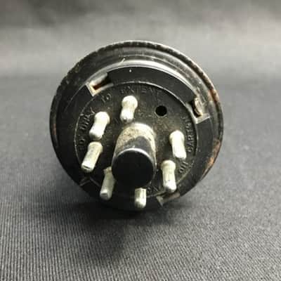 GE 6L6 Large Metal POWER AMPLIFIER Vintage VACUUM TUBE Tested USA S.1084-D image 3