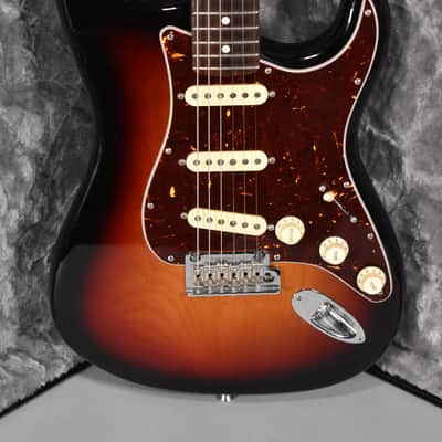 2022 Fender American Pro II Stratocaster Sunburst w/OHSC image 2